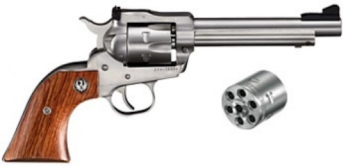 Ruger Single-Six Convertible Stainless/Rosewood 5-img-0