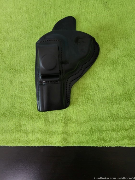 S&W 686 PLUS Leather Holster,(Left-handed Auction#1)-img-2