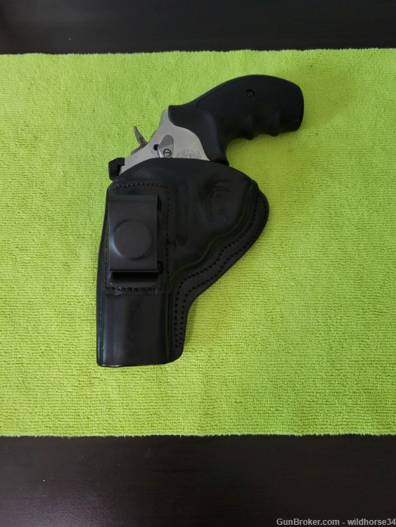 S&W 686 PLUS Leather Holster,(Left-handed Auction#1)-img-0
