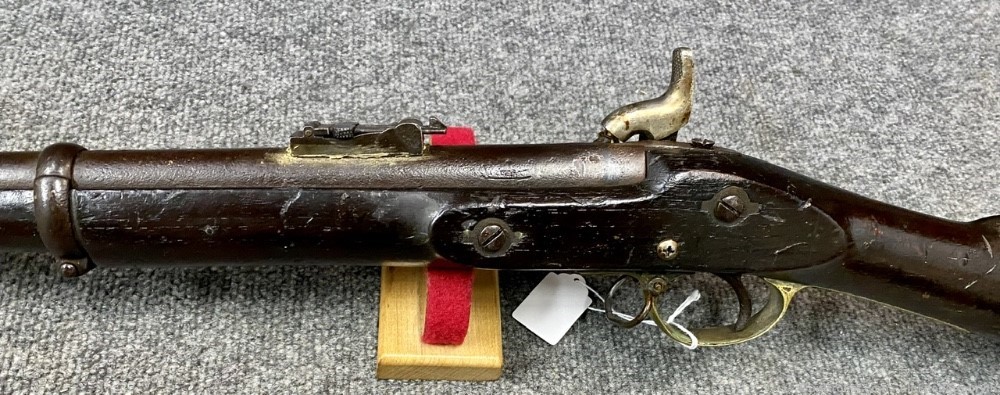 British 1862 Tower Enfield Musket original percussion NR! Penny!-img-18