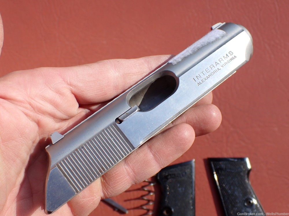WALTHER PPK/S STAINLESS .380ACP PISTOL PARTS-img-7