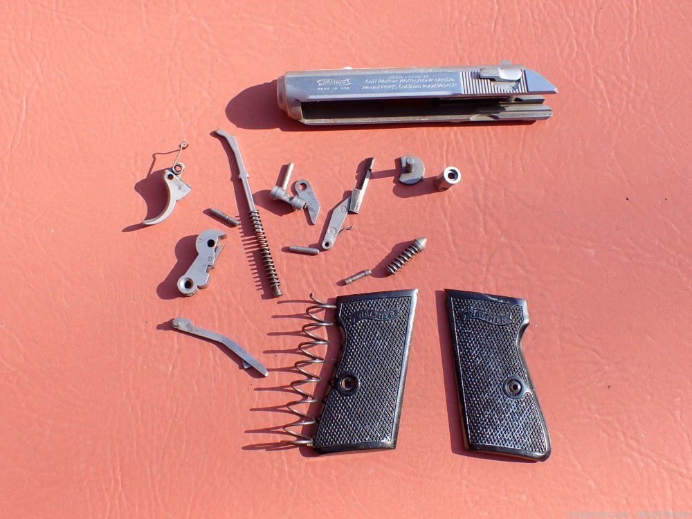 WALTHER PPK/S STAINLESS .380ACP PISTOL PARTS-img-0