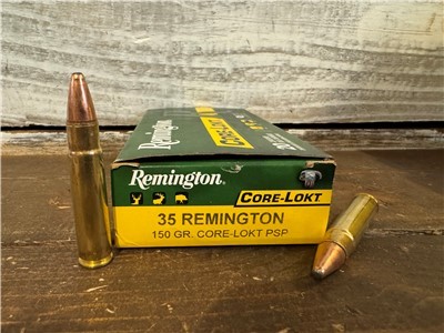 Remington 35 Remington CORE-LOKT 20 Rds 150 grain new production No CC Fees