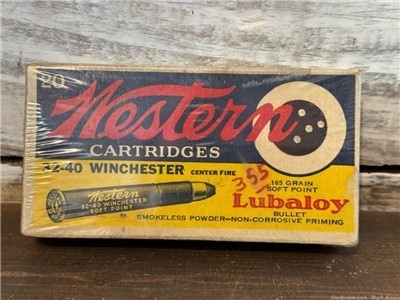 Vintage Lubaloy 32-40 Win western 20 rds 165 gr soft point No cc fees