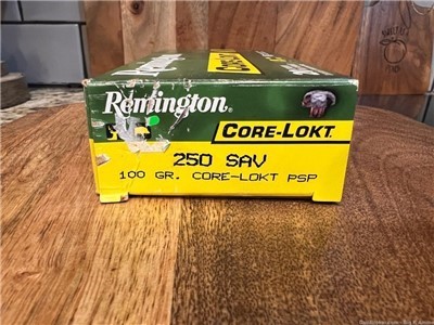 250 Savage Remington core lokt full 20 Rds 100gr PSP No CC Fees $15 ship