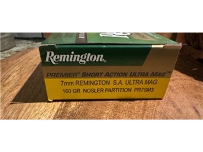7mm Remington SAUM .7mm REM Short Action Ultra Mag 20 Rds