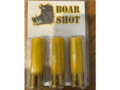 20 GAUGE Boar Shot for LARGE & DANGEROUS GAME ( contains x2- 279 Gr balls)