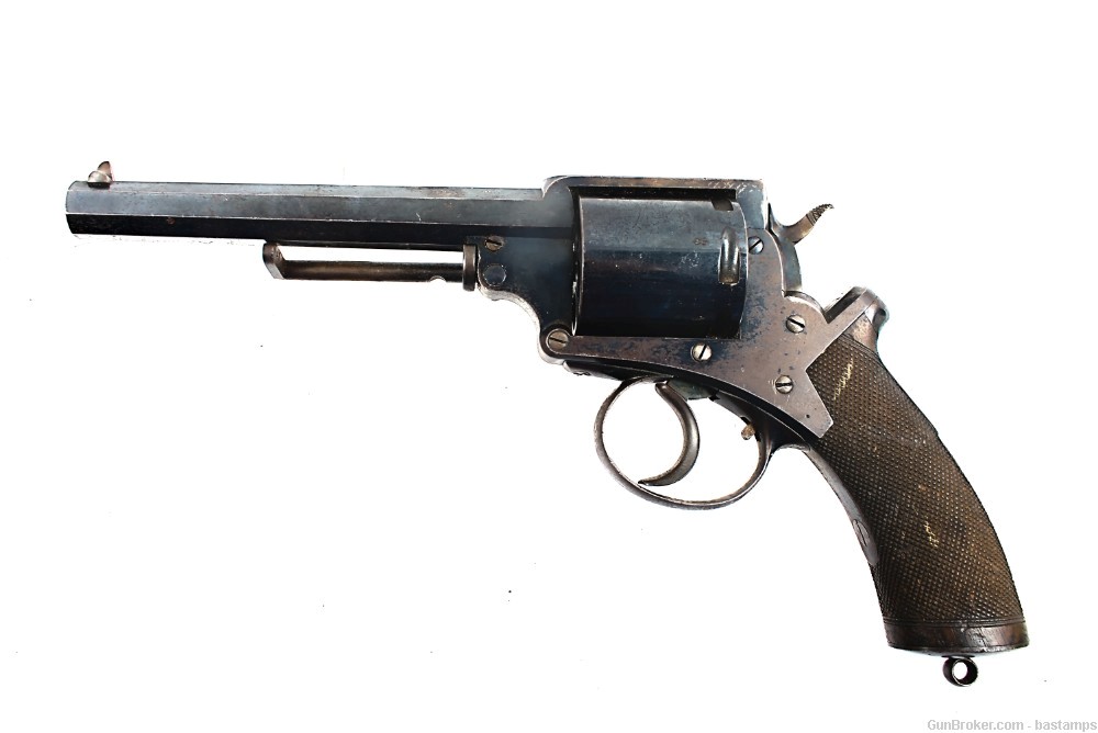 John Rigby Retailed Adams Revolver in 450 Adams – SN: 2170 (Antique)-img-0