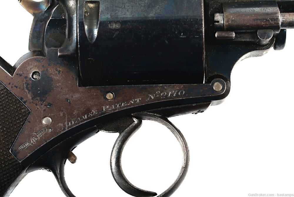 John Rigby Retailed Adams Revolver in 450 Adams – SN: 2170 (Antique)-img-21
