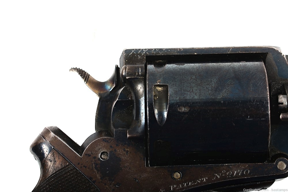 John Rigby Retailed Adams Revolver in 450 Adams – SN: 2170 (Antique)-img-22