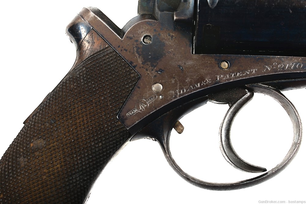 John Rigby Retailed Adams Revolver in 450 Adams – SN: 2170 (Antique)-img-20
