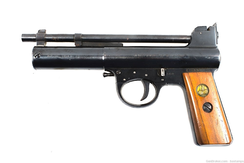 Pre-War Webley & Scott Mark I.22 Caliber Air Pistol – SN: 41837 -img-0