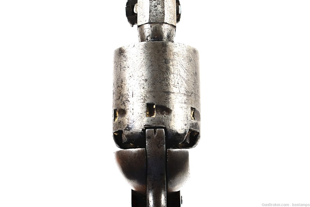 Belgian Colt Brevete 1851 Navy Percussion Revolver–SN:5723 (Antique)-img-3