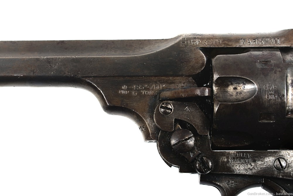 British WWI Webley Mark VI .45 Caliber Revolver – SN: 355126 (C&R)-img-18