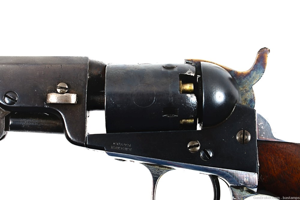 Cased Colt 1849 Pocket .31 Caliber Percussion Revolver–SN:172394 (Antique)-img-21