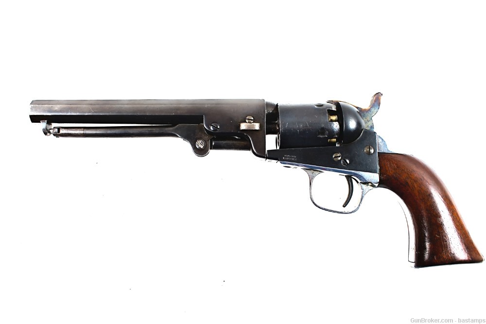 Cased Colt 1849 Pocket .31 Caliber Percussion Revolver–SN:172394 (Antique)-img-4
