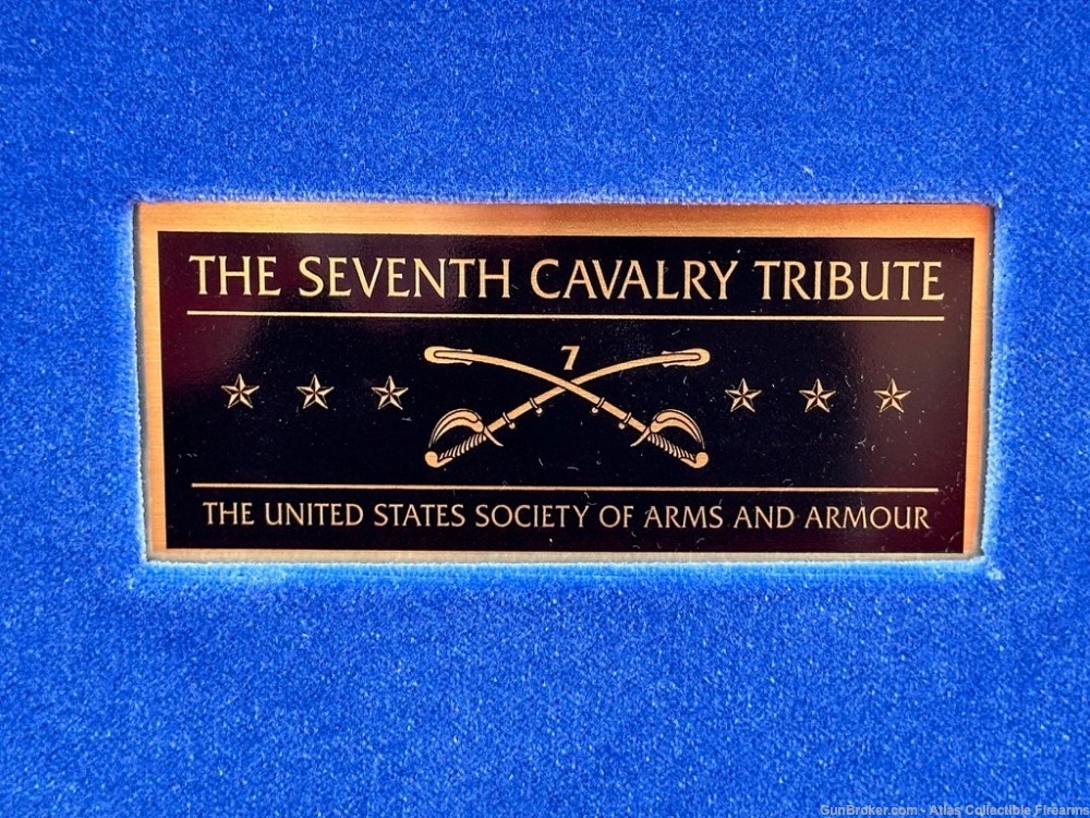 NICE "The Seventh Cavalry Tribute" Uberti SAA 45 Colt |*FACTORY ENGRAVED*|-img-20