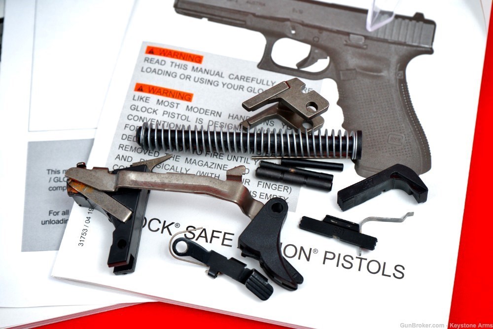 Ultra Rare & Desired Glock 18 9mm Fully Automatic Parts Kit w/ Case-img-10