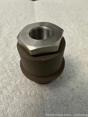 Stemple SMG 76/45 Trunnion Threaded Adapter .223 -img-2