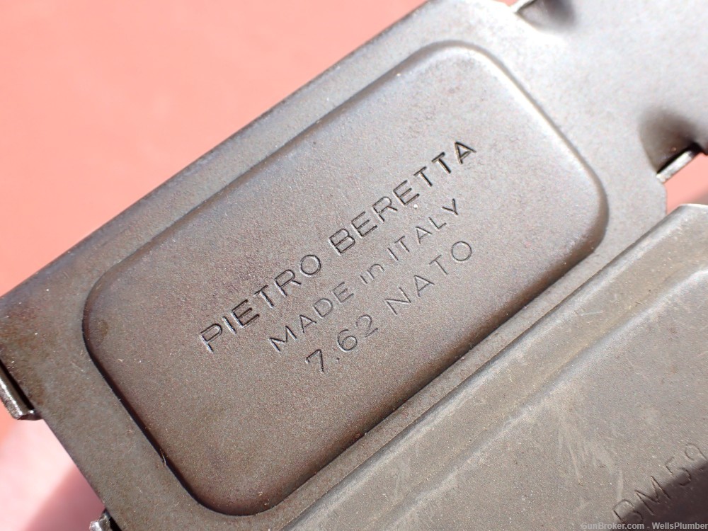 (2 TOTAL) ITALIAN BERETTA BM-59 FACTORY .308 WIN 20 ROUND MAGAZINE-img-9