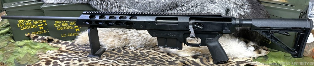 Remington 700 Left Hand Bolt 300 WIN MAG in MDT TAC21LA Chassis 1 MAG -img-1