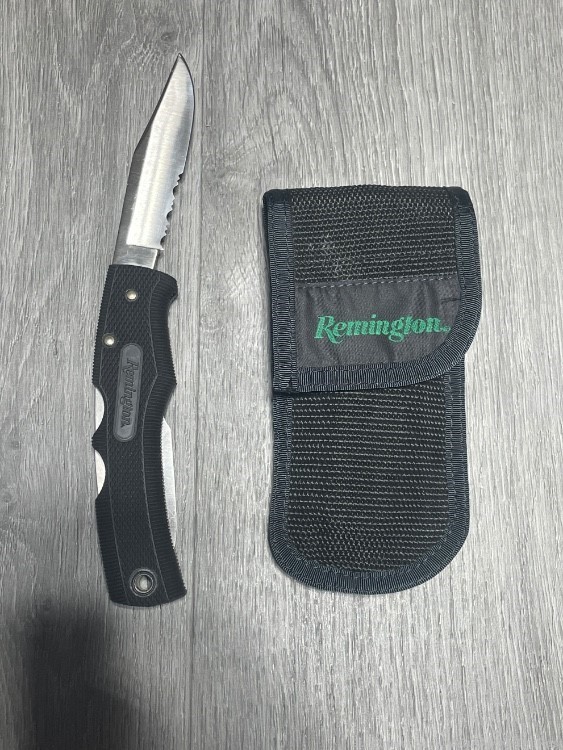 Remington Grizzly DBL Double Lockback Folding Knife with Case-img-3