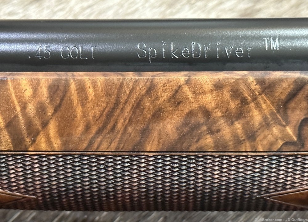 FREE SAFARI, NEW BIG HORN ARMORY MODEL 90B SPIKE DRIVER 45 COLT EXHIBITION-img-14