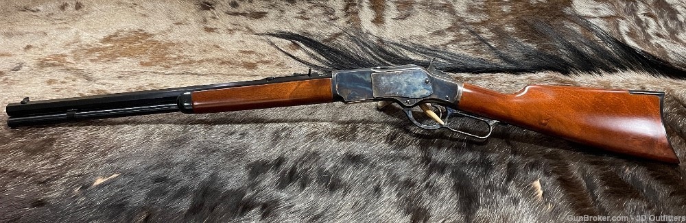 NEW 1873 WINCHESTER SPORTING RIFLE 45 COLT 20" LEVER RIFLE UBERTI TAYLORS-img-2