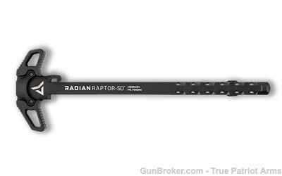 Radian AR-10/SR25 Raptor-SD Ambidextrous Ported Charging Handle R0012 – BLK-img-2