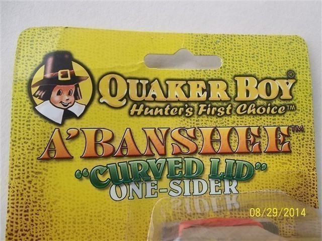 QUAKER BOY A ' BANSHEE WALNUT BOX TURKEY CALL-img-2