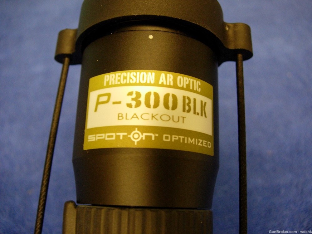 Nikon P-300 BLK  2-7 X 32 BDC Super Sub Reticle Scope & P- Series Mounts -img-3