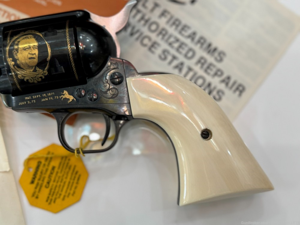 UNFIRED RARE COLT JOHN WAYNE LIMITED EDITION 45COLT, PENNY START-img-5