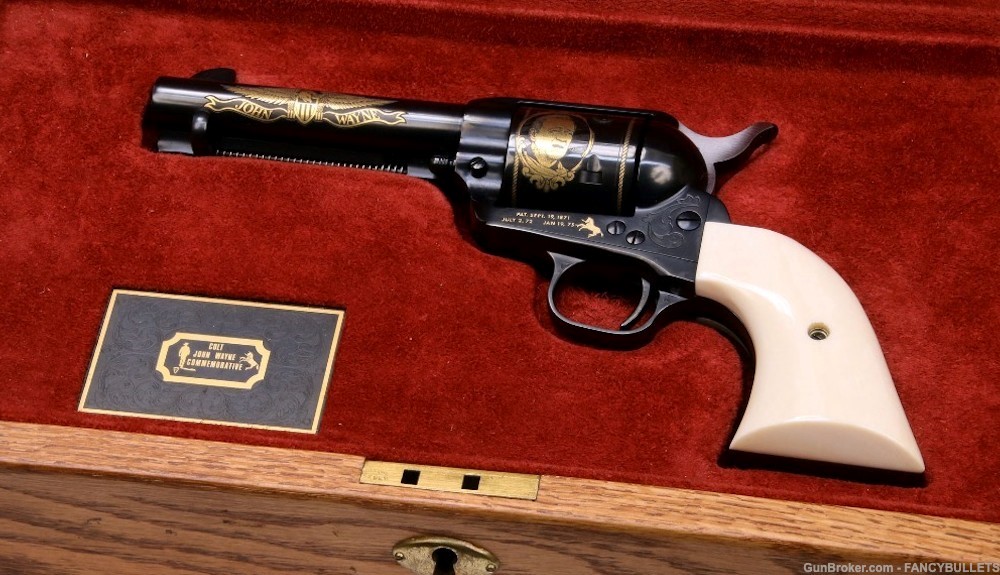 UNFIRED RARE COLT JOHN WAYNE LIMITED EDITION 45COLT, PENNY START-img-30