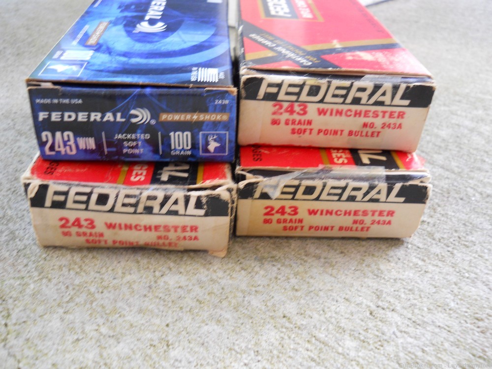 .243 Win Ammo 69 rounds FREE SHIPPING!-img-1