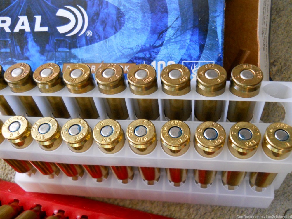 .243 Win Ammo 69 rounds FREE SHIPPING!-img-3