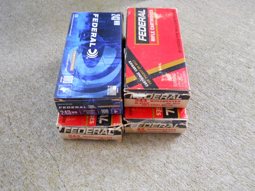 .243 Win Ammo 69 rounds FREE SHIPPING!-img-0