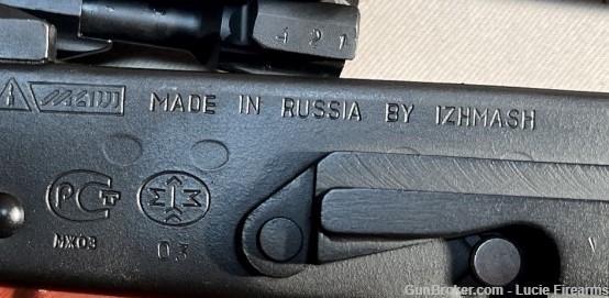 Saiga AK47 / Ak103 / AKM / Mint and Made In Russia!-img-12