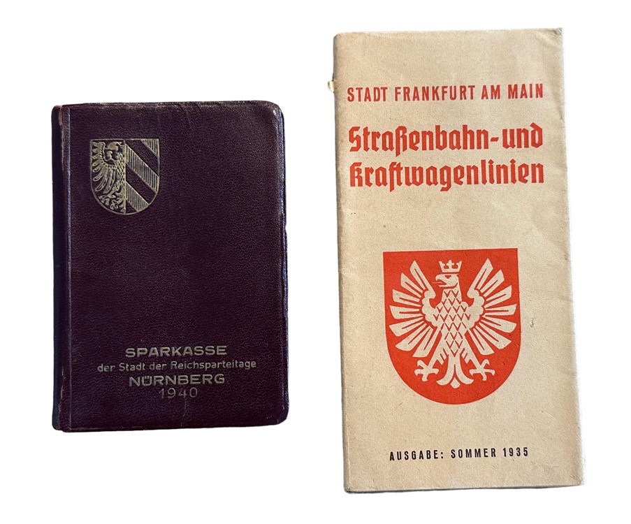 WW2 German SS DRK Calendar Diary Book lot WWII photo NAMED Red Cross 1944 -img-13