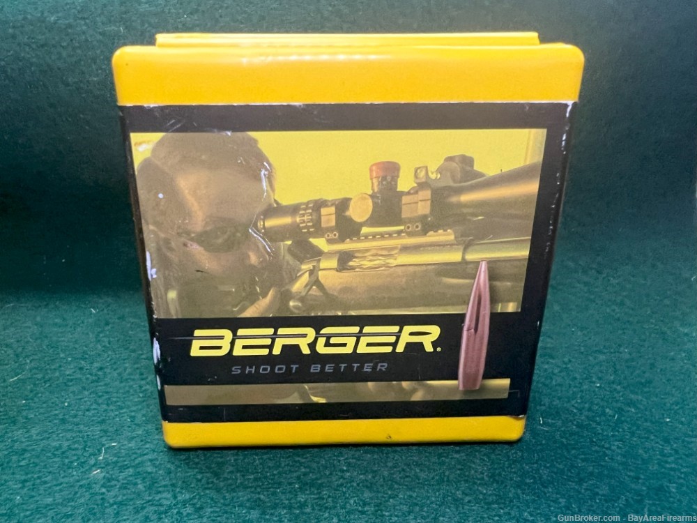 Berger 6mm (.243 Dia) 105gr VLD Match Grade Target Bullet 100/Box - QTY 3-img-3