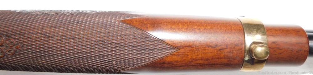 Henry 38-55 Winchester Side Gate Lever Action Engraved Checkering Rifle-img-29