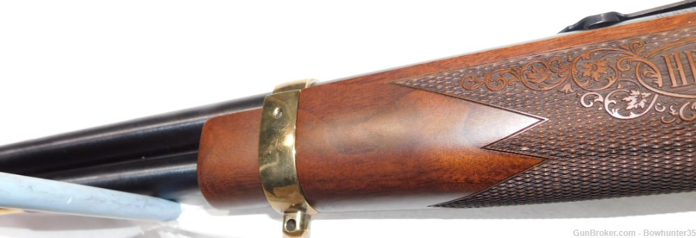 Henry 38-55 Winchester Side Gate Lever Action Engraved Checkering Rifle-img-11