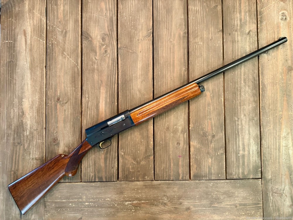 Vintage Browning 12g light twelve A5 shotgun 12 gauge late 60’s manufacture-img-7