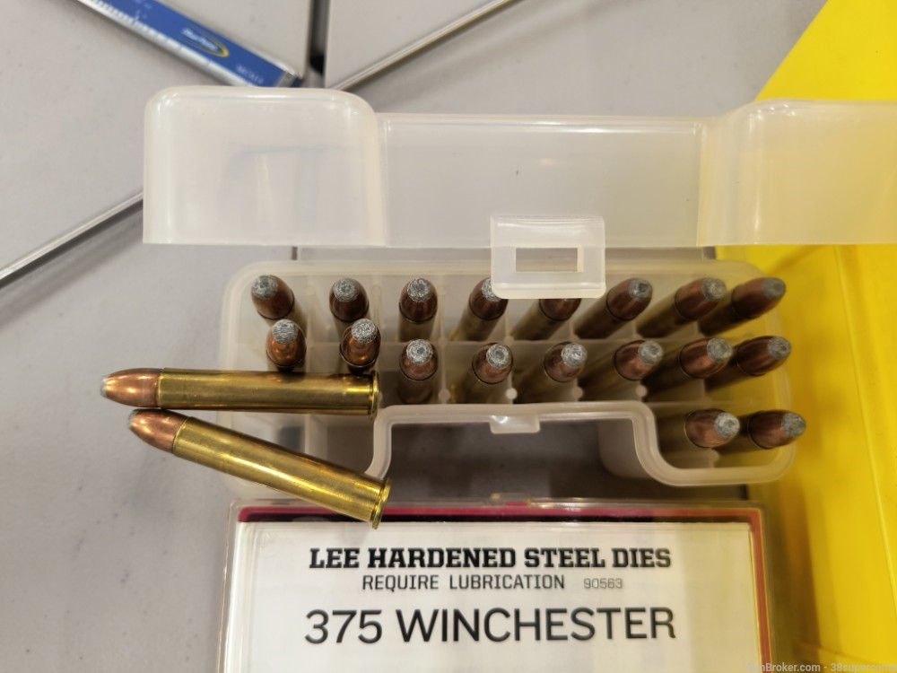 375 Winchester Reloading Supplies Brass, Dies, Bullets, Ammo-img-4