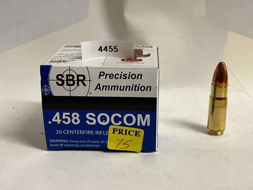 458 Socum by SBR 350gr FMJ-img-0