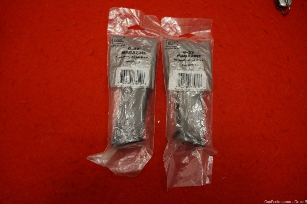 Two Pre-Ban Factory Original Glock 37 45GAP Magazines-img-0