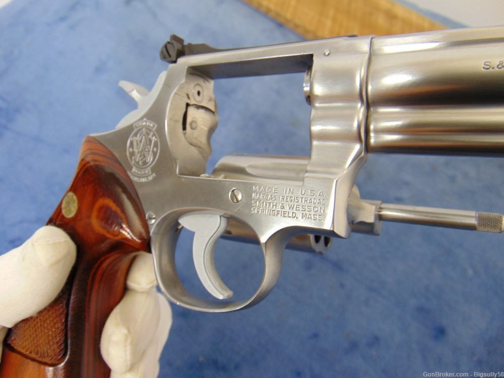 HIGHLY DESIREABLE SMITH & WESSON 66 4" NO DASH 357 MAG 1976 *OUTSTANDING*-img-12
