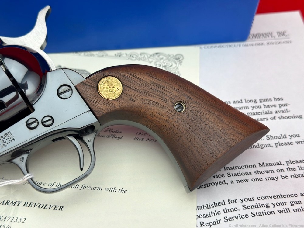1993 Colt SAA 45LC Full Royal Blue |*RARE SHERIFF STYLE BARREL & FRAME*|-img-5