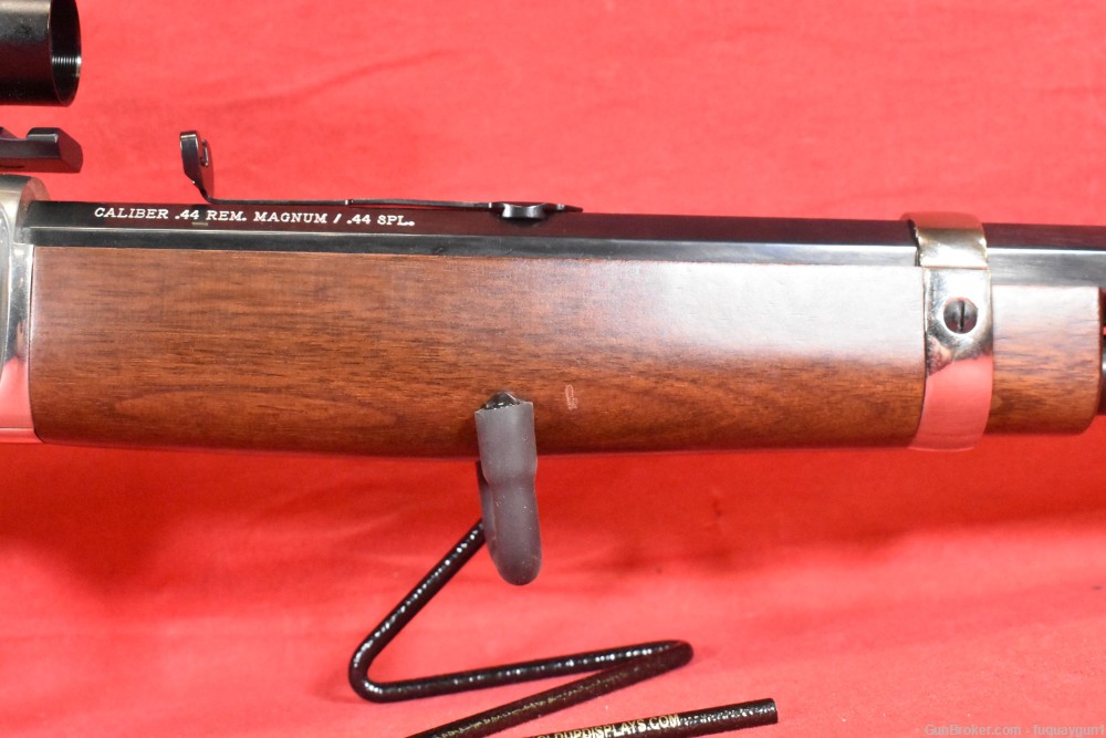Henry Big Boy Silver 44 Mag H006S Octagon Rifle Scope Nickel Plated Big-Boy-img-5
