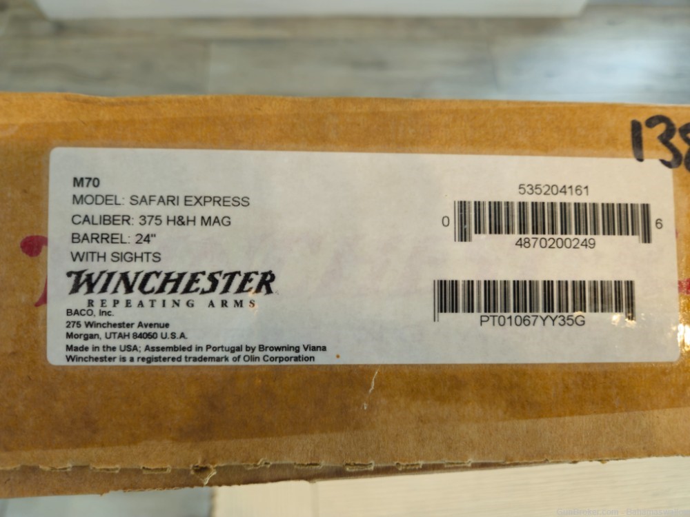 Winchester Model 70 Safari Express 375 H&H-img-6