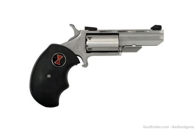 North American Arms Black Widow .22LR Revolver - BADLAND GUNS -img-0